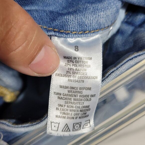 Aeropostale high-rise curvy jeggings sz 8 - Picture 3 of 9